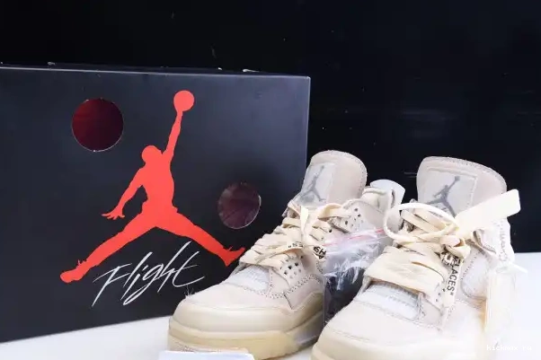Rep Kickmax Off-White Sail x CV9388-100 Jordan 4 Air 0318