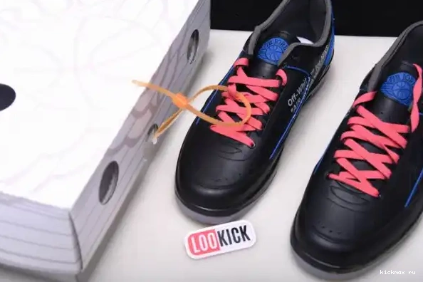Cheap Kickmax DJ4375-004 Jordan Off-White Blue Low 2 Retro SP Black 0317